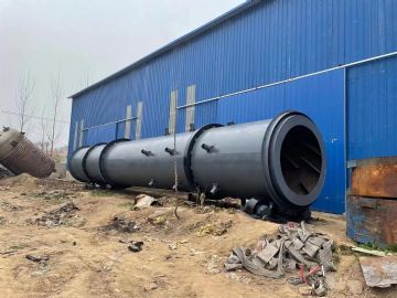 自己的加工厂，定做各种型号单筒烘干机、三