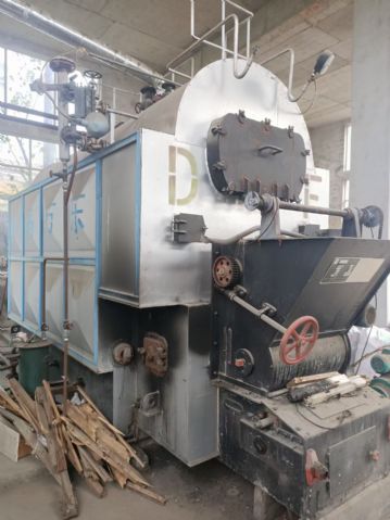 出售1吨链条燃煤生物质蒸汽锅炉，19年出