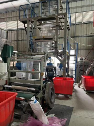 1100三层共挤高压膜口吹膜机