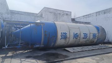 转让九成新二手100吨水泥仓4台
