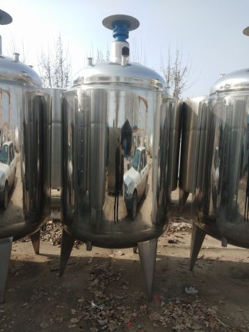 二手不锈钢储罐 二手搅拌罐 二手双层加热