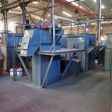 锰钢料斗提升机TH400链条提升机