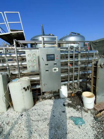 二手500升双级水处理,石英砂,活性炭都