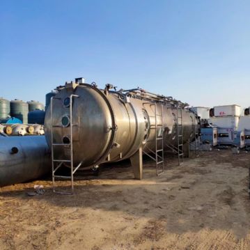 出售二手30平方真空低温液体连续干燥机二