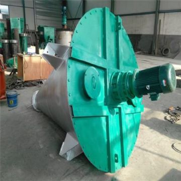 出售二手3立方锥形混合机,立式不锈钢搅拌