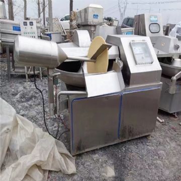 出售二手125变频调速斩拌机 剁肉 剁菜