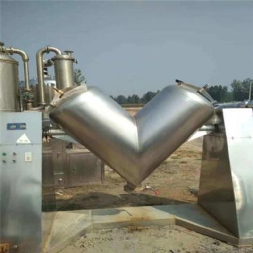 出售 二手粉末颗粒混料机,2000升V型