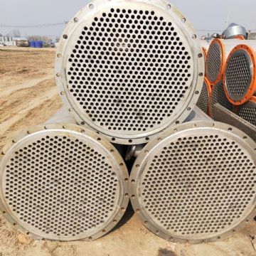 出售 二手60平方钛材列管换热器二手冷凝