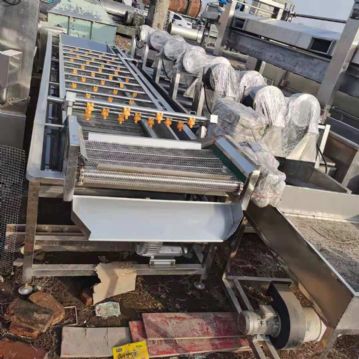 出售 二手4米气泡清洗机 风干线