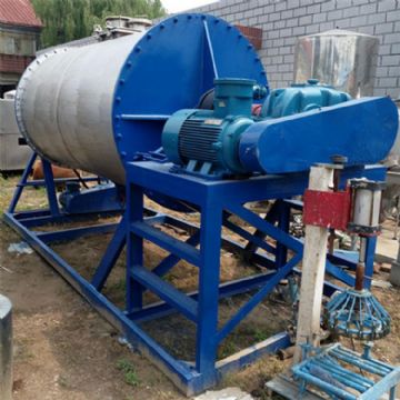 出售 二手3000升耙式干燥机 盘式连续