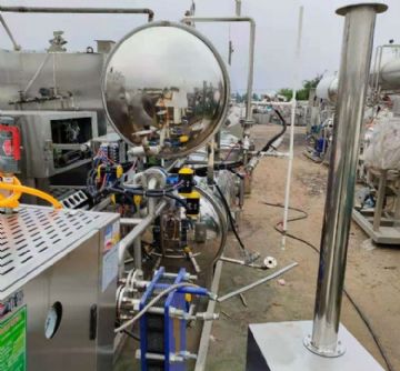 出售二手杀菌锅 双层0.78立方 电加热