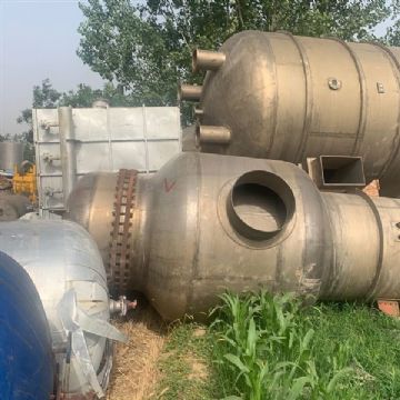二手蒸发器二手10吨钛材三效蒸发器 蒸发