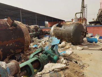 二手反应釜二手不锈钢反应釜二手8吨不锈钢