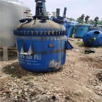 二手反应釜二手搅拌釜搪瓷反应釜3方5方6