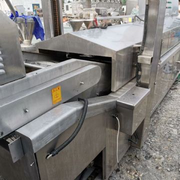 二手油炸锅 连续式油炸机 90X6.5米