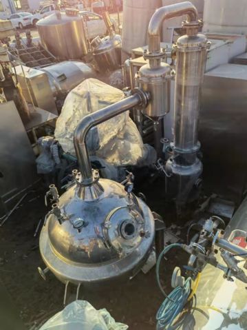 二手蒸发器二手单效蒸发器二手1000L单