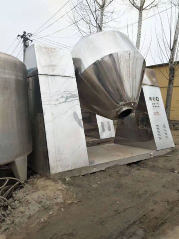 二手干燥机二手双锥干燥机二手3000L搪