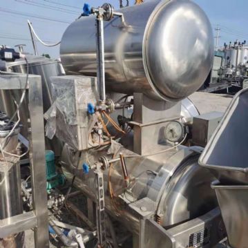 二手杀菌锅二手食品杀菌锅,回转式杀菌锅,