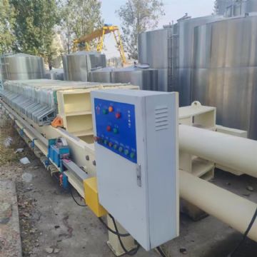 二手压滤机二手工业厢式压滤机 自动液压压