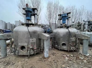 二手干燥机二手3立方洗涤过滤三合一干燥机