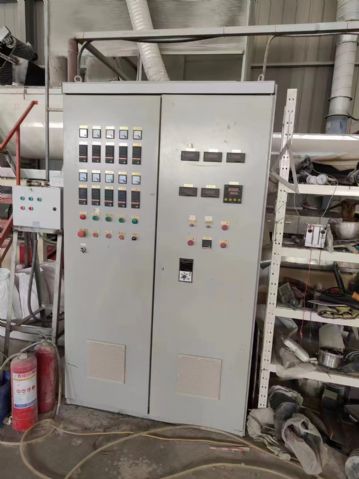 转让二手三螺杆造粒机一套