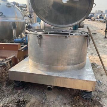 出售二手平板式吊带离心机 衬塑吊带离心机