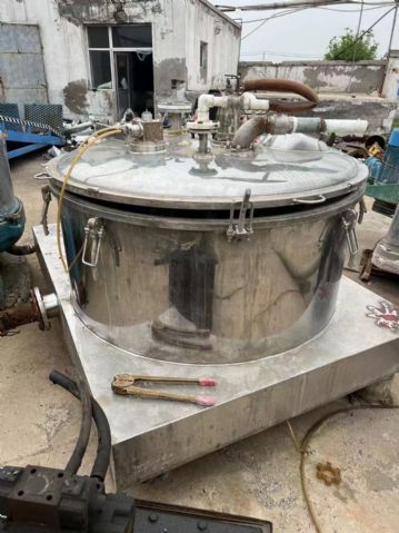 出售 二手平板式吊袋离心机 不锈钢材质