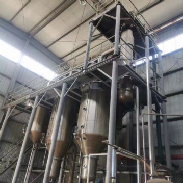 出售二手强制循环蒸发器 降膜蒸发器 3效