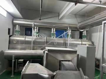 出售二手流化床干燥机 一条线 全不锈钢材