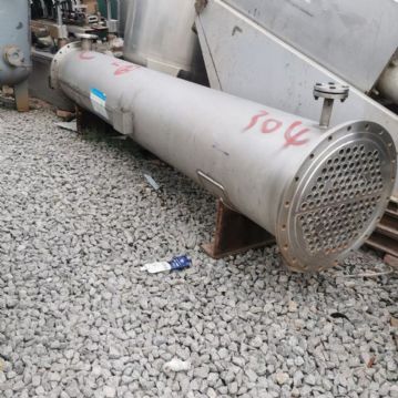 出售二手列管式冷凝器 不锈钢材质 各种规