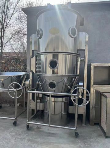 出售二手120型沸腾干燥机 不锈钢材质各