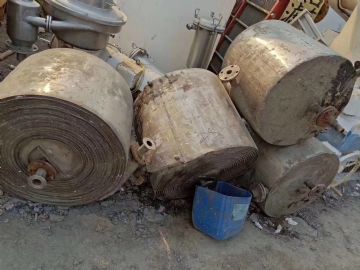 全国各地出售二手螺旋板换热器不锈钢材质 