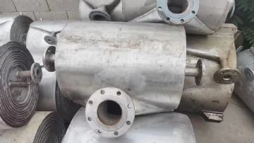 全国各地出售二手螺旋板换热器不锈钢材质 