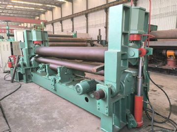 转让12x3000液压卷板机9成新二手卷