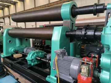 35x2500鄂重产二手卷板机 旧卷圆机