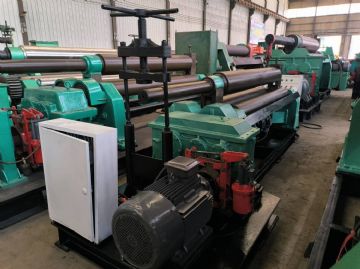 16型2米宽二手滚圆机 电动卷板机成色新