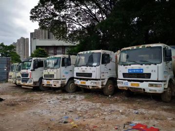 转让多台多品牌搅拌车，自卸车！