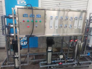 二手单机水处理设备反渗透、二手1吨双级水