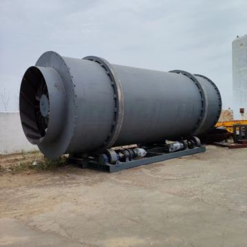 转让二手2米X4米三筒烘干机 黄沙煤泥三