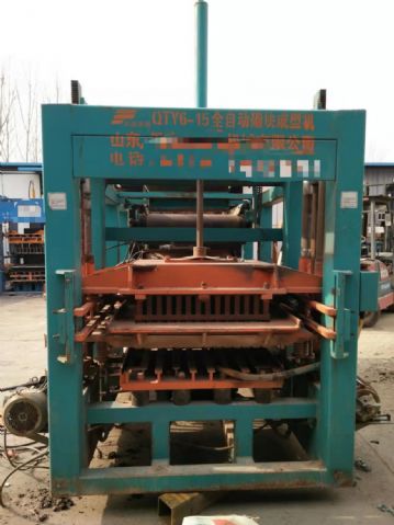 转让全自动液压二手砖机