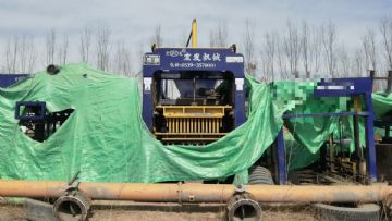 转让9成新二手砖机6-15型一台