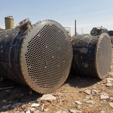 转让9成新钛材列管冷凝器两台！