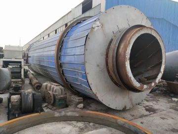 新到2.5x7米锯末滚筒烘干机 配件齐全