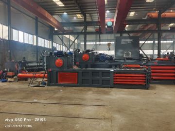 转让9成新200吨多功能废纸打包机