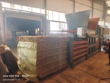 本地出售全自二手全自动工业垃圾废纸打包机