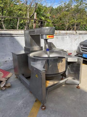 转让多台二手行星搅拌夹层锅，电磁加热，蒸