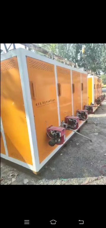 武汉诺贝思1吨四连开燃气蒸汽发生器