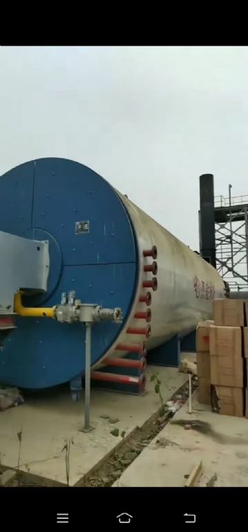 出售20吨燃气导热油锅炉一套