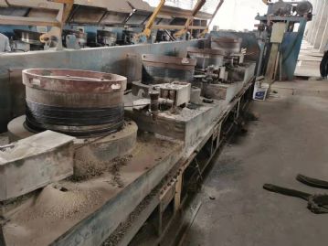 LZ600型4联直进式拉丝机带倒立式收线