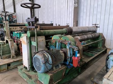 出售20x2000旧机械卷圆机 三辊卷圆